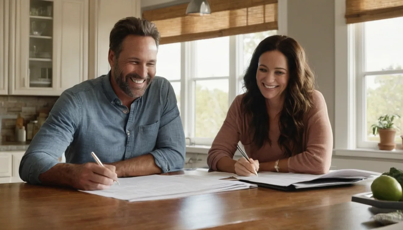 Provider reviewing a written quote with a homeowner in the Bowie area